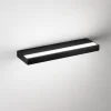 Applique isyluce duplex nero moderna led 40w 3000k-4000k