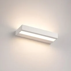 Applique led 3000k linea light regolo 31cm bianca
