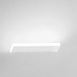 Applique led 3000k linea light regolo bianca mono emissione