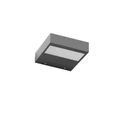 Applique led 3000k linea light regolo biemissione antracite