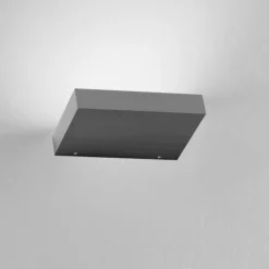 Applique led 3000k moderna linea light regolo antracite mono emissione