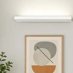 Applique led plate isyluce bianco 24w 3000k fp