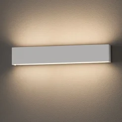 Applique led 28w 3000k bi emissione box w2 linea light bianco