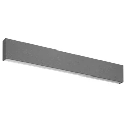 Applique led 28w 2700k bi emissione cemento box w2 linea light