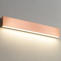Applique led 28w 2700k box w1 rame mono emissione linea light