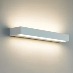 Applique led 30w 3000k linea light metal bianca