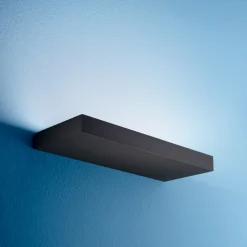 Applique led 36w 3000k marrone linea light regolo 320 mono emissione