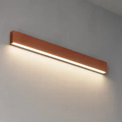 Applique led 41w 2700k mono emissione box w1 rame linea light