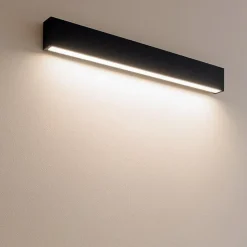 Applique led 28w 4000k mono emissione box w1 nero linea light