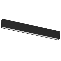 Applique led 41w 2700k nero bi emissione box w2 linea light