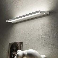 Applique led 19w 3000k orientabile bianco tablet stilnovo