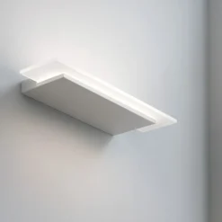 Applique led 27w linea light dublight w moderna bianca