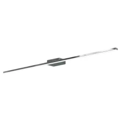 Applique luce per specchio da bagno cromato led 14w 3000k