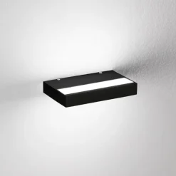 Applique nero isyluce plate duplex led 15w 3000k-4000k
