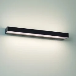 Applique nero led 24w 4000k moderna isyluce