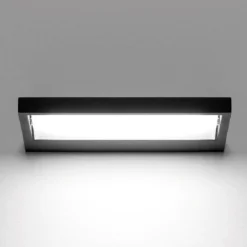 Applique nero led 19w 3000k orientabile stilnovo tablet