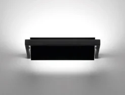 Applique nero led 19w 3000k stilnovo tablet orientabile per soggiorno