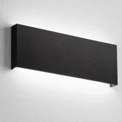 Applique nero per esterno moderna wally affralux 30w 3000k 4000k
