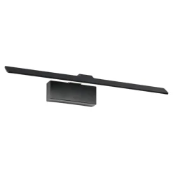 Applique nero per specchio da bagno ip20 isyluce led 18w 3000k