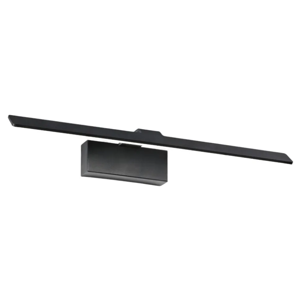 Applique nero per specchio da bagno ip20 isyluce led 18w 3000k