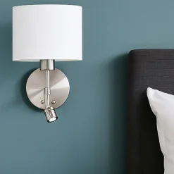 Applique per comodino camera da letto round hotel perenz