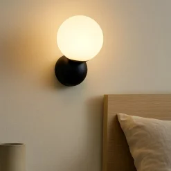 Applique per comodino nostalgia maytoni nero oro con spina interruttore