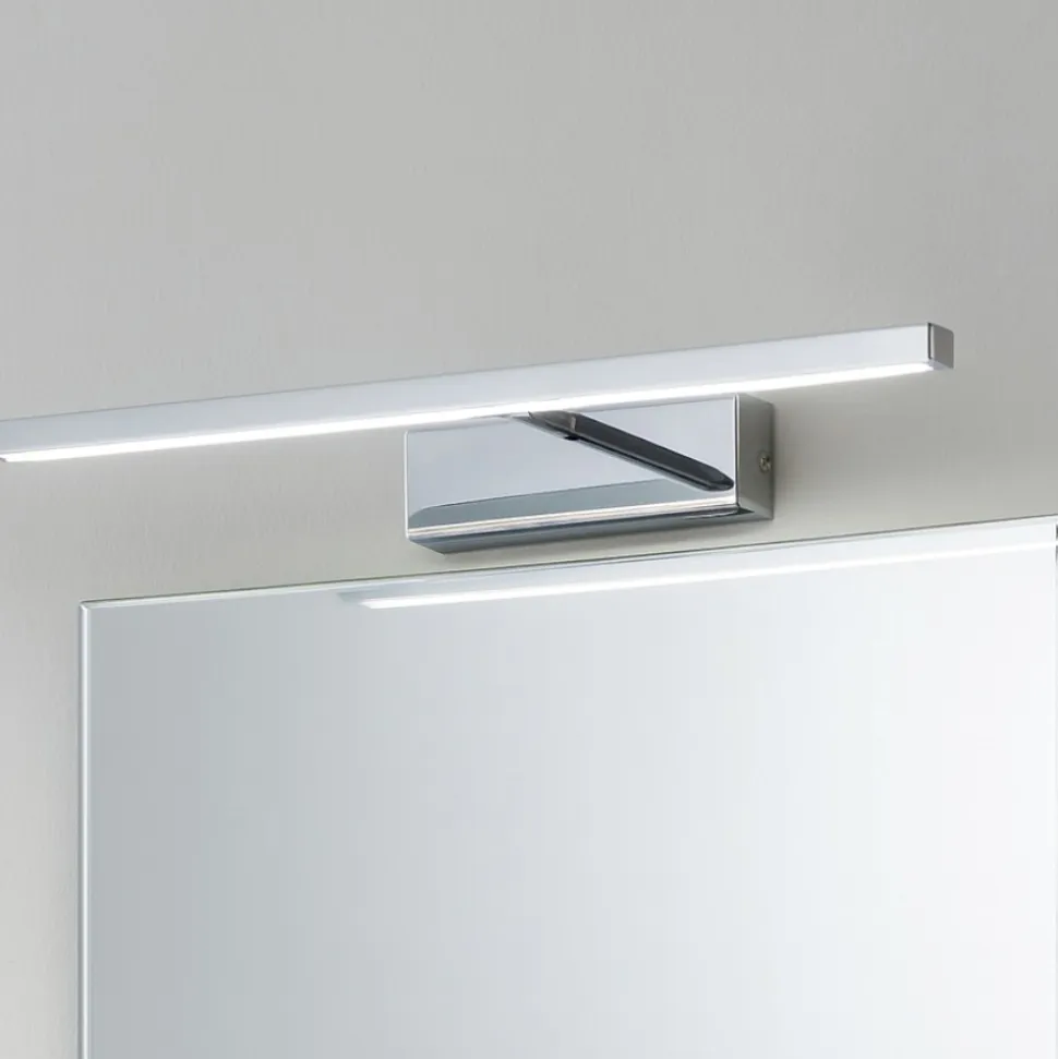 Applique per specchio da bagno 12w 4000k cromo isyluce