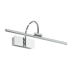Applique per specchio da bagno 8w 4000k isyluce cromo