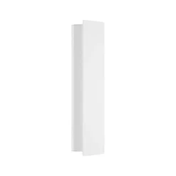 Applique verticale led 12w 3000k bianca moderna zubialde eglo