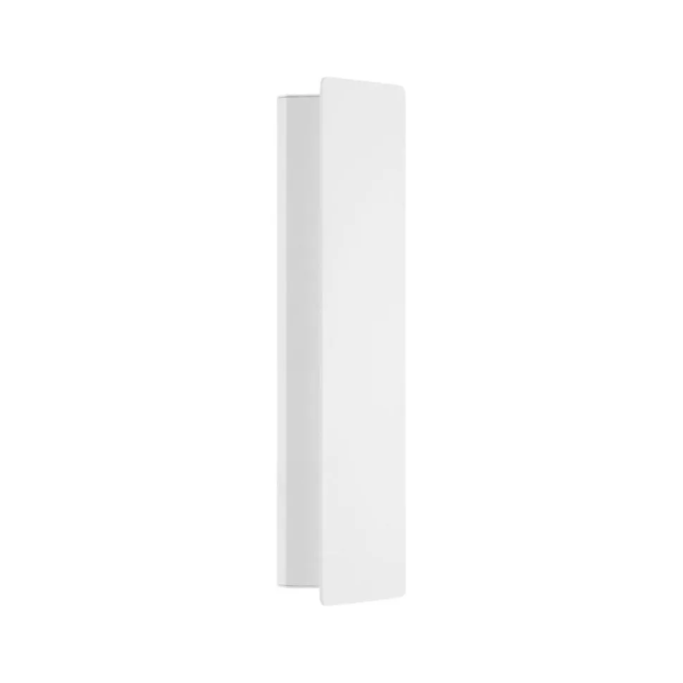Applique verticale led 12w 3000k bianca moderna zubialde eglo