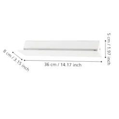 Applique verticale led 12w 3000k bianca moderna zubialde eglo