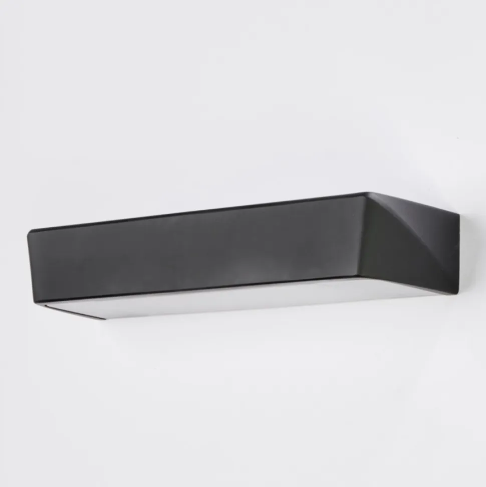 Applique vivida hantera design moderna nero 24w 2700k 3000k 4000k