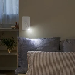 Applique 3w 3000k bianco da comodino orientabile per camera da letto