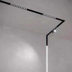 Arca ideal lux angolo connettore destro-sinistro 48v binario monofase no incasso