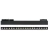 Arca ideal lux modulo faretti led 48v 29w 4000k nero per binario monofase ottica 40