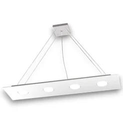 Area top light lampadario bianco per cucina moderna