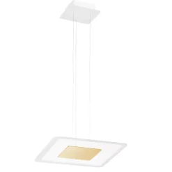 Aruba linea light lampadario oro led 17w 3000k