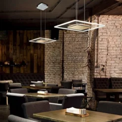 Aruba linea light lampadario oro led 17w 3000k