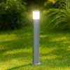 Atena pt1 bianco ideal lux lampione da giardino