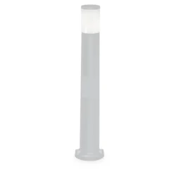 Atena pt1 bianco ideal lux lampione da giardino