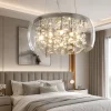 Audi80 sp8 ideal lux lampadario per camera da letto vetro trasparente