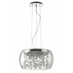 Audi80 sp5 lampadario stanza da letto sfere in vetro ideal lux