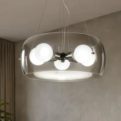 Audi10 sp5 trasparente ideal lux lampadario moderno