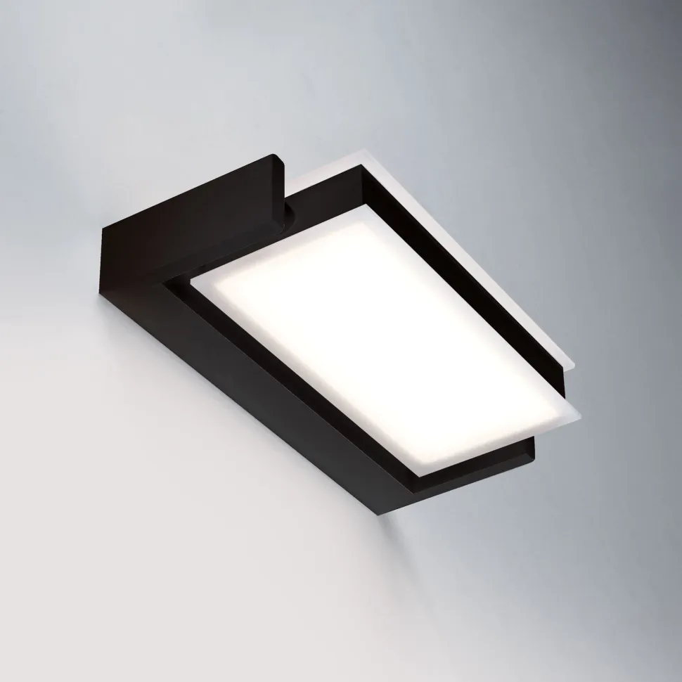 Axella vivida applique led 3000k nero orientabile moderna