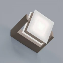 Axella vivida applique led 10w 3000k sabbia orientabile
