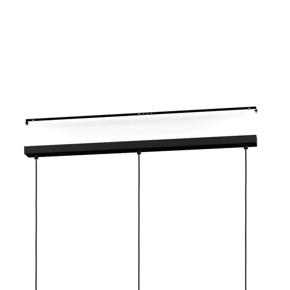 Bajazzara eglo lampadario per cucina 3 luci con portalampada in legno