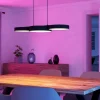 Barbano z eglo lampadario per tavolo cucina moderna led rgb da 2700k a 6500k