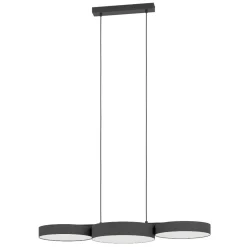 Barbano z eglo lampadario per tavolo cucina moderna led rgb da 2700k a 6500k