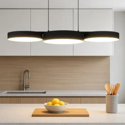 Barbano z eglo lampadario per tavolo cucina moderna led rgb da 2700k a 6500k