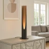 Barbotto eglo lampada da tavolo con dettagli in legno moderna